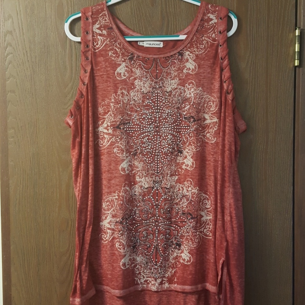 Beaded tank top